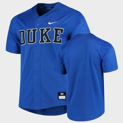 Duke Blue Devils Custom Name Number College Baseball Jersey