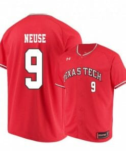Dylan Neuse Jersey Texas Tech Red Raiders Baseball NCAA College Red Alumni #9