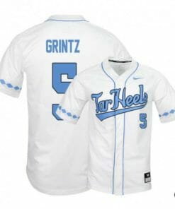 Eric Grintz Jersey North Carolina Tar Heels Baseball NCAA College White Elite Alumni #5
