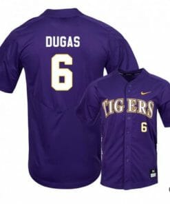 Gavin Dugas Jersey Lsu Tigers Baseball NCAA College Purple Elite Alumni #6