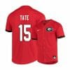 Georgia Bulldogs 15 Cole Tate Red Elite College Baseball Jersey