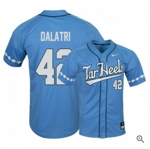 Gianluca Dalatri Jersey North Carolina Tar Heels Baseball NCAA College Blue Elite Alumni #42