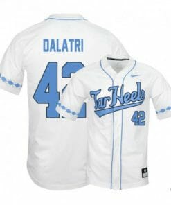 Gianluca Dalatri Jersey North Carolina Tar Heels Baseball NCAA College White Elite Alumni #42