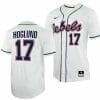 Gunnar Hoglund Jersey Ole Miss Rebels College Baseball White 17