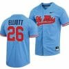 Hunter Elliott Jersey Ole Miss Rebels College Baseball Blue 26