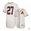 Hunter Jump Jersey Arizona State Sun Devils Baseball NCAA College Alumni White 27