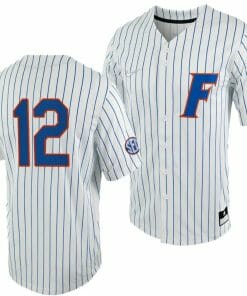 Hurston Waldrep Jersey Florida Gators #12 White Royal 2023 College World Series NCAA Baseball