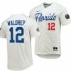 Hurston Waldrep Jersey Florida Gators 2023 College World Series White 12 Replica NCAA Baseball