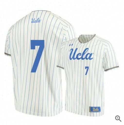 JT Schwartz Jersey UCLA Bruins Baseball NCAA College Beige Alumni #7