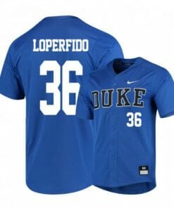 Joey Loperfido Jersey Duke Blue Devils Baseball NCAA College Blue Elite Alumni #26
