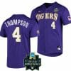 Jordan Thompson Jersey LSU Tigers Baseball NCAA 2023 College World Series Purple 4