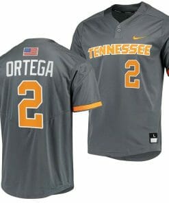Jorel Ortega Jersey Tennessee Volunteers College Baseball Grey #2