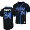 Josh Rivera Jersey Florida Gators Baseball NCAA College Black Full Button 24