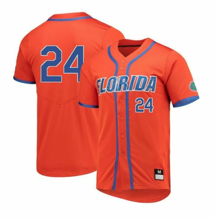 Josh Rivera Jersey Florida Gators Baseball NCAA College Orange Alumni #24