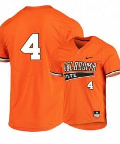 Kaden Polcovich Jersey Oklahoma State Cowboys Baseball NCAA College Orange Elite Alumni #4