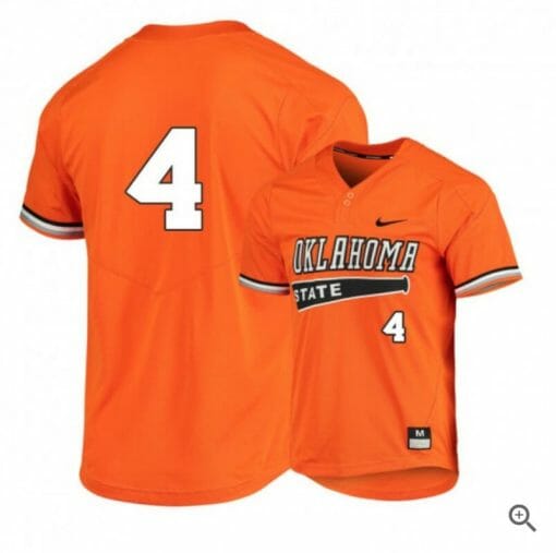 Kaden Polcovich Jersey Oklahoma State Cowboys Baseball NCAA College Orange Elite Alumni #4