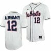Kemp Alderman Jersey Ole Miss Rebels College Baseball White 12