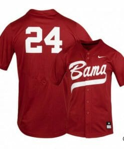 Kolby Robinson Jersey Alabama Crimson Tide Baseball NCAA College Alumni Red #24