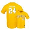 LSU Tigers 24 Cade Beloso Yellow Elite College Baseball Jersey