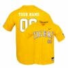 LSU Tigers Yellow Elite Custom Name and Number College Baseball Jersey
