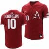 Matt Goodheart Jersey Arkansas Razorbacks College Baseball Cardinal 10