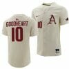 Matt Goodheart Jersey Arkansas Razorbacks College Baseball Full Button Natural 10