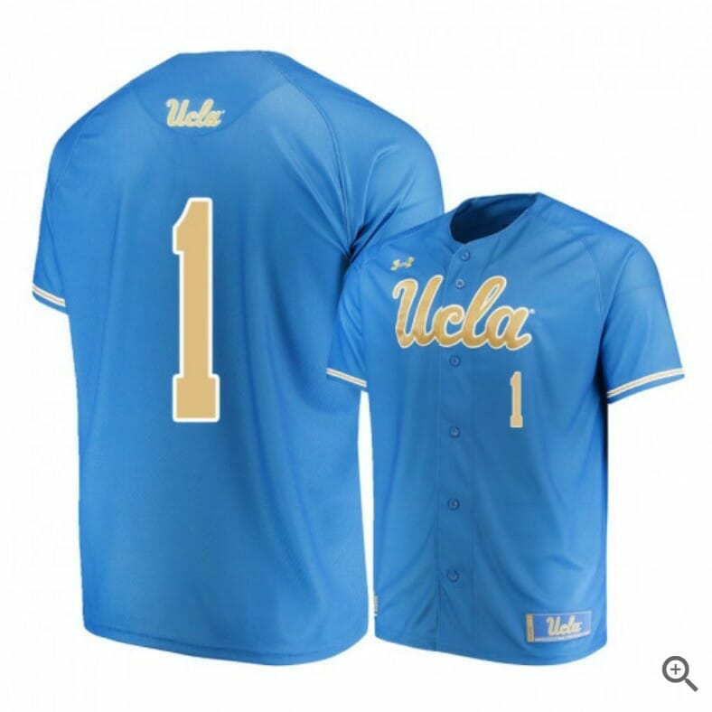 Matt McLain Jersey UCLA Bruins Baseball NCAA College Blue Alumni #1
