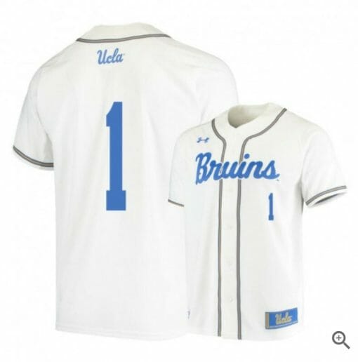 Matt McLain Jersey UCLA Bruins Baseball NCAA College White Alumni #1