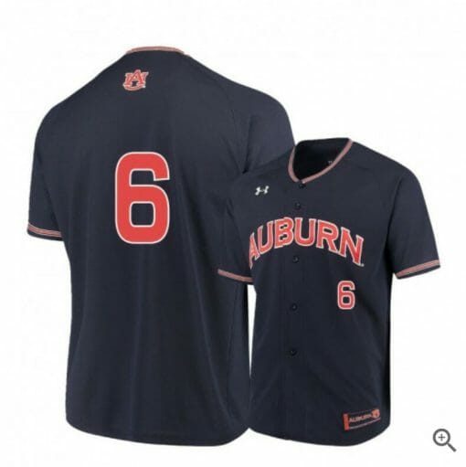 Matt Scheffler Jersey Auburn Tigers Baseball NCAA College Navy Alumni #6
