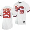 Max Wagner Jersey Clemson Tigers College Baseball White 29