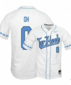 Michael Oh Jersey North Carolina Tar Heels Baseball NCAA College White Elite Alumni #0