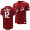 Michael Turner Jersey Arkansas Razorbacks College Baseball Replica Cardinal 12