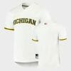 Michigan Wolverines Custom Name Number White College Baseball Jersey