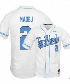 Mikey Madej Jersey North Carolina Tar Heels Baseball NCAA College White Elite Alumni #2