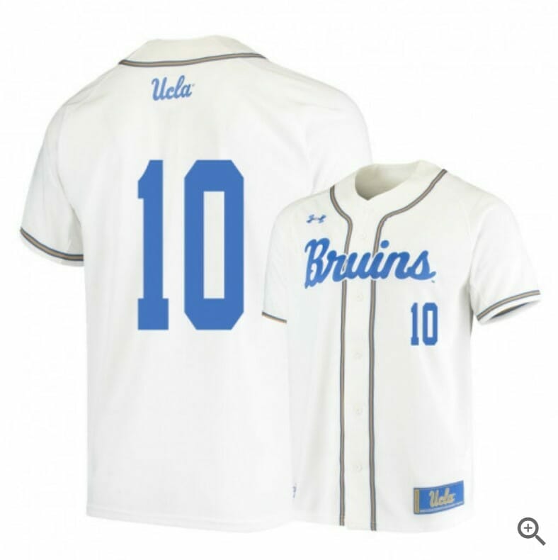 Mikey Perez Jersey UCLA Bruins Baseball NCAA College White Alumni #10