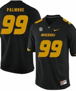 Missouri Tigers #99 Walter Palmore College Football Jersey Black