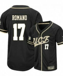 Nick Romano Jersey UCF Knights Baseball NCAA College Black Alumni #17