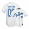 North Carolina Tar Heels White Elite Custom Name Number Baseball Jersey