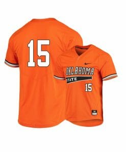 Oklahoma State Cowboys 15 Cade Cabbiness Orange Elite Baseball Jersey