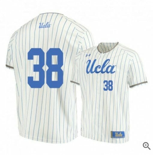 Pat Caulfield Jersey UCLA Bruins Baseball NCAA College Beige Alumni #38