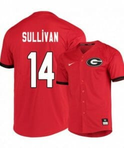 Patrick Sullivan Jersey Georgia Bulldogs Baseball NCAA College Red Elite Alumni #14