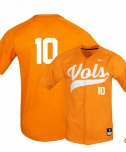 Pete Derkay Jersey Tennessee Volunteers Baseball NCAA College Elite Orange Alumni #10