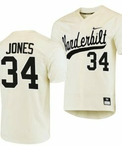 Spencer Jones Jersey Vanderbilt Commodores Baseball NCAA College Black Alumni #34