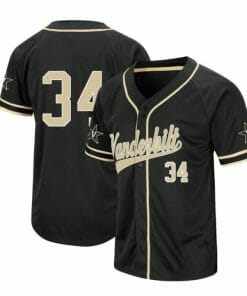 Spencer Jones Jersey Vanderbilt Commodores Baseball NCAA College Black Alumni #34