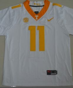 Tennessee Volunteers Joshua Dobbs Jersey #11 Football NCAA Jerseys White