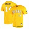 Jacob Berry Jersey LSU Tigers Baseball NCAA College Yellow Alumni #14