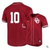 Tanner Tredaway Jersey Oklahoma Sooners Baseball NCAA College Red Elite Alumni 10