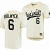 Tate Kolwyck Jersey Vanderbilt Commodores College Baseball Replica Cream 6