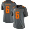 Tennessee Volunteers Alvin Kamara #6 Jersey Football NCAA Jerseys Grey