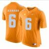 Tennessee Volunteers Alvin Kamara #6 Jersey Football NCAA Jerseys White Orange